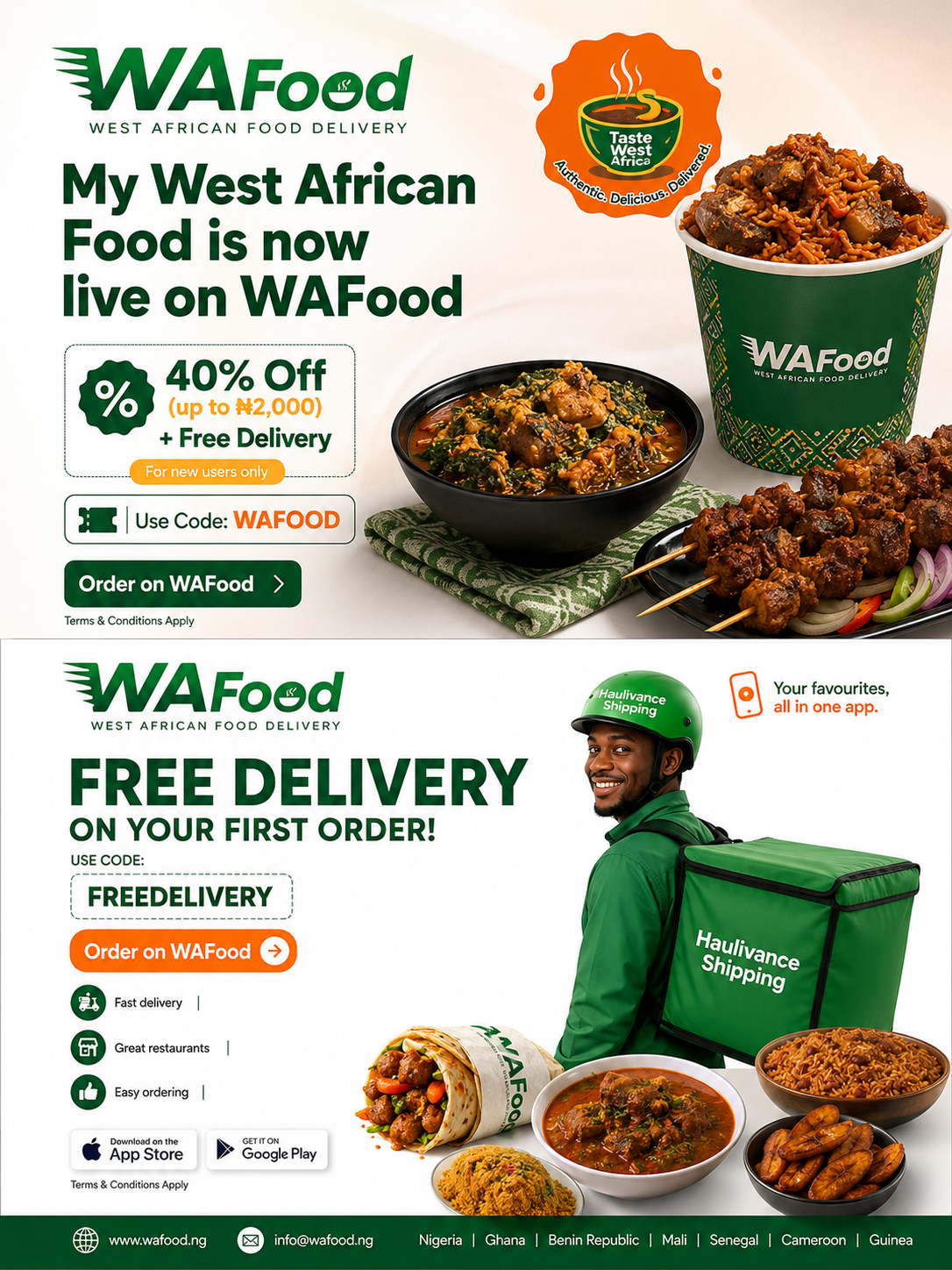 Delivery rider